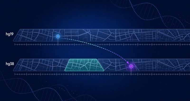 hg19 vs. hg38: Why Coordinates from an Old DNA Report May Not Match